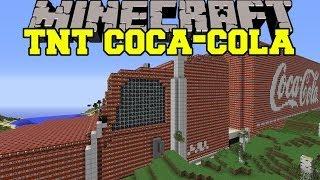 Minecraft: HUGE COCA-COLA TRUCK VS TNT - Build Creation - Map