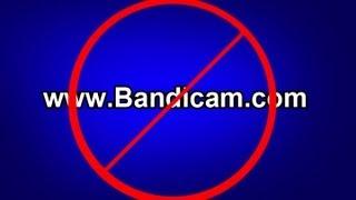 How to remove Bandicam Watermark [bandicam.com]