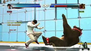 Tekken Tag 2 Foerst Law  & Marshall Law MAX DAMAGE Combos / 32 Hit 170 Damage