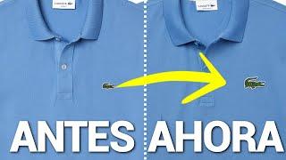  Lacoste Nos Engaña, Así eran los Polos de Lacoste hace 12 años ¿Siguen mereciendo la pena?