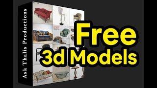 Free 3d Models - Best 5 Websites to Download 3d Models for free.