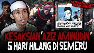 AWAL MULA SEBELUM TERSESAT (1) : 'AZIS AMMINUDIN' 5 HARI HILANG DI SEMERU