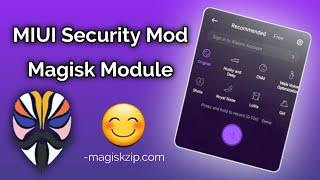 MIUI Security Mod Magisk Module: Change Your Voice While Gaming [Game Turbo]