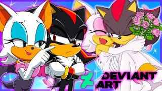 SHADOW HATES DEVIANTART ~ Shadow and Rouge VS DeviantArt