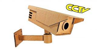 How To Make Cctv Camera With Cardboard Craft DIY Cardboard Cctv Camera