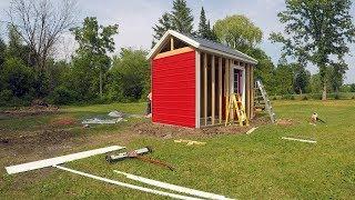 Roof and Siding diy Chicken Coop Pt 4