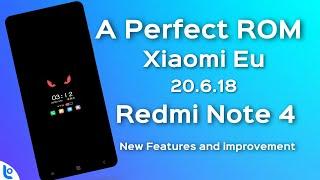 A Perfect ROM for Redmi Note 4 | Last MIUI 12 Eu 20.6.18 Update for Redmi Note 4 Review | Bugless ??