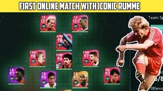 MY FIRST ONLINE MATCH WITH ICONIC RUMMENIGGE | TOUGH OPPONENT  | YAZ HOLIC