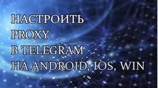 Настройка прокси в Telegram на Android, iOS, Windows