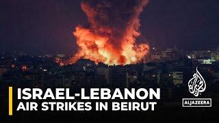 Several Israeli air attacks hit near Beirut’s airport overnight