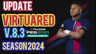 PES 2021 VirtuaRED Patch v8.3 UPDATE 2024  All leagues for the 23/24