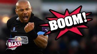 Nash 100 & THAT 93.3mph ball from Tymal Mills - Sussex v Somerset Highlights