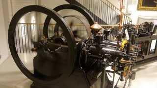 Start,Deutz,Gasmotor,1880,A-Zwilling,Schiebermotor,Stationärmotor,stationary engine