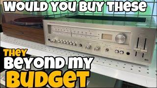 Finding High End Stereo Equipment in a Thrift store