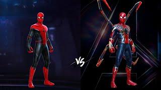 Spider-Man:Far From Home vs Spider-Man: Avengers Infinity war preview skills Marvel Future Fight