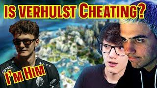 Verhulst Reacts to Hal and Timmy calls him a CHEATER after this... | Apex Legends