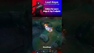 Purple KAYN TOP 2Vs1| #kayn #leagueclips #shorts