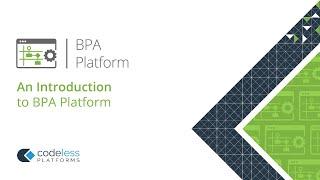 BPA Platform | Learn about Business Process Automation Tools from Codeless Platforms