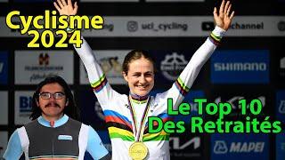 ‍️Cyclisme 2024‍️ : Top 10 des retraités