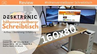 Desktronic - Schreibtisch höhenverstellbar - Review / Aufbau & Erfahrungen