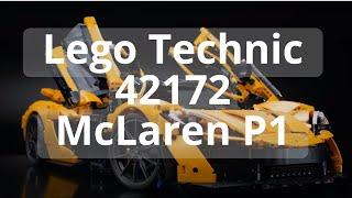 Lego Technic  42172 McLaren P1 / nowe elementy / funkcje / pierwsze wrażenia