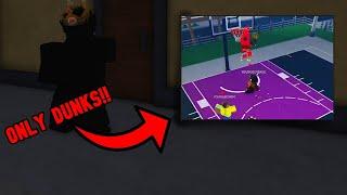 We can ONLY dunk to win | Basketball Legends w/ Reaper_ZL