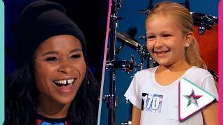 9 Year Old Can Play The Drum Like a PROFESSIONAL on Denmark's Got Talent!