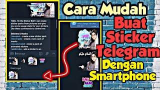 Tutorial - Cara Buat Sticker Telegram | Menggunakan Smartphone