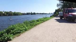 Hamburg um die Alster - Sommer Virtual Jogging um die Aussenalster 30 Minuten