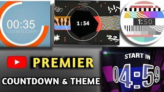 How to Change YouTube Premiere countdown And theme | Change Timer and set Video Premiere 2022