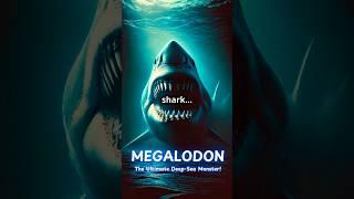 MEGALODON: The Ultimate Deep-Sea Monster!  #exploreminute #facts #discovertheunknown