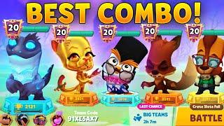 'BEST' TEAM COMBO CHARACTERS IN ZOOBA