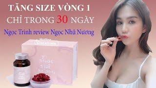 Tăng size vòng 1 trong 30 ngày với Ngọc Nhũ Nương của Ngọc Trinh.