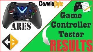 Cosmic Byte Ares Gamepad || Wireless Controller || Testing on the Game Controller Tester Application