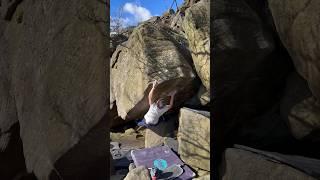 Hanging Wall f7A : Burbage North #bouldering