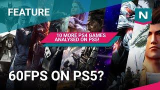 MORE PS5 Backward compatibility testing - 10 games tested - which games hit 60fps?!