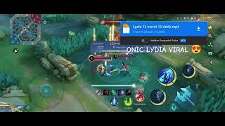 Onic Lydia 12 menit viral terbaru || mediafire no pw || mobilelegends gameplay