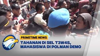 Mahasiswa di Polman Demo, Tuntut Transparansi K3m4ti4n Tahanan Dalam Sel