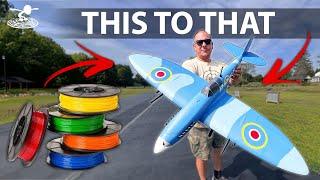 Turning Plastic Into A Flying Airplane - Eclipson Spitfire