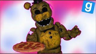 GMOD FNAF | Withered Golden Freddy Becomes A Gentlemen