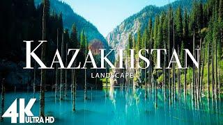 FLYING OVER KAZAKHSTAN (4K UHD) - Relaxing Music Along With Beautiful Nature Videos - 4K Video #2