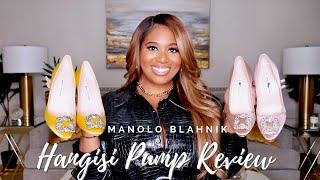 MANOLO BLAHNIK HANGISI PUMPS REVIEW! SIZING INFO! POCKETSANDBOWS