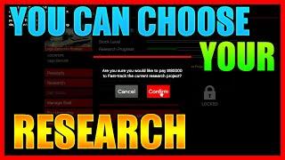 *EASY* HOW TO UNLOCK ANY RESEARCH ITEM | CHOOSE WHAT TO RESEARCH | GTA5 ONLINE 1.58+