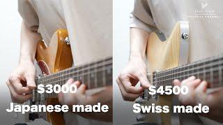 [$3000] Japanese-made vs. [$4500] Swiss-made high-end guitars