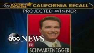 Oct. 7, 2003: Arnold Schwarzenegger Elected