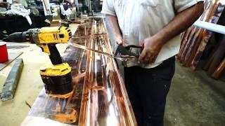 Carpenter's Custom Copper Gutters - Part 2