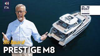 [ITA] NEW PRESTIGE M8 - Prova Catamarano a Motore - The Boat Show