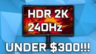 Buy This - 1440p 240Hz Acer XZ273U Xbmiiphx Monitor Review