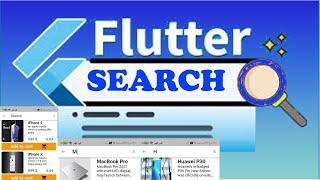 How to create a product search in flutter SearchDelegate | flutter البحث عن المنتجات في فلاتر