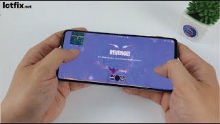 Samsung Galaxy M51 test game Fortnite Mobile, Battery Usage and Graphics Settings